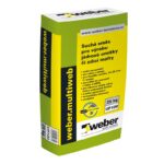 Weber vyvinul univerzální stavební polotovar – pro zdění i k omítání